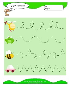 Çizgi Çalışma Sayfaları